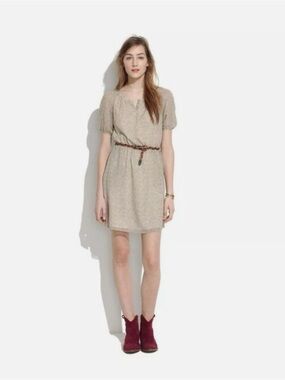 Madewell Beige Mini Dress